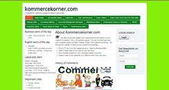 Desktop Screenshot of kommercekorner.com